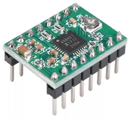 Driver Motor Passo A4988 P/ Placa Ramps Pololu Grbl Reprap Impressora 3D - Foto 6