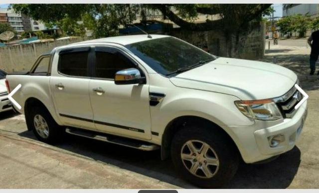 Ranger XLT cabine dupla com santo antonio 2014 c/ GNV - Foto 5