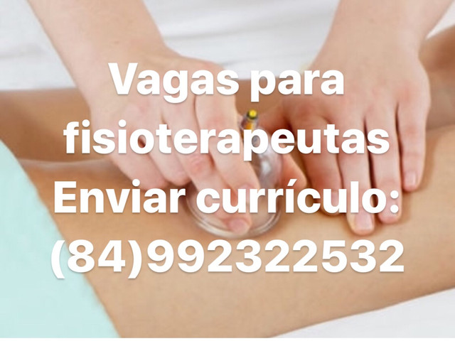 Contratamos fisioterapeutas