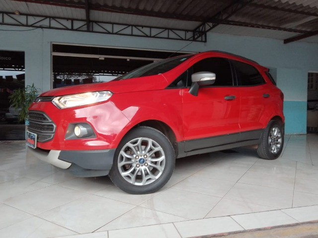 ECOESPORT FLS 1.6 MANUAL COMPLETA 13/14 VERMELHA ABAIXO FIPE AVISTA DINHEIRO