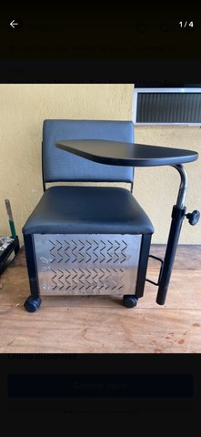 Cadeira para manicure base em inox  - Foto 4