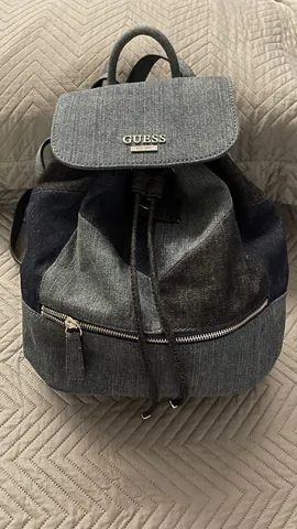 Mochila de costas jeans Guess