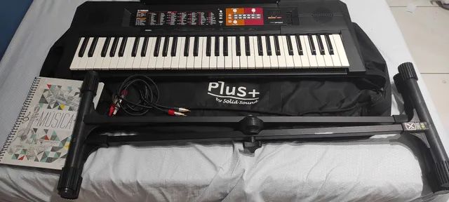 Teclado Iniciante Yamaha PSR-E473 61 Teclas Suporte Partitura