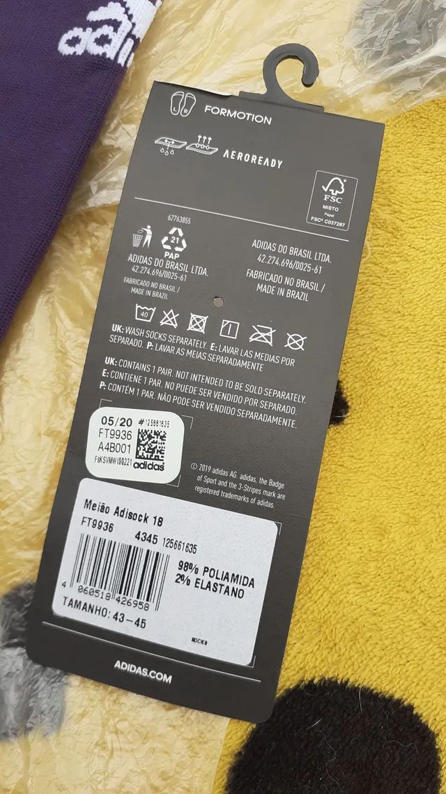 Meião Adidas Adisock 18 - Foto 2