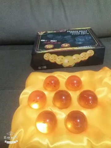 Kit 7 Esferas Do Dragão Dragon Ball Z Super Caixa Box Sete