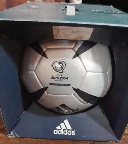 BOLA FUTEBOL ADIDAS ROTEIRO UEFA EUROCOPA 2004 PORTUGAL NOVA NA CAIXA FRETE GRATIS
