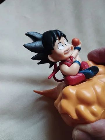 Action figure Goku na nuvem dourada  - Foto 4