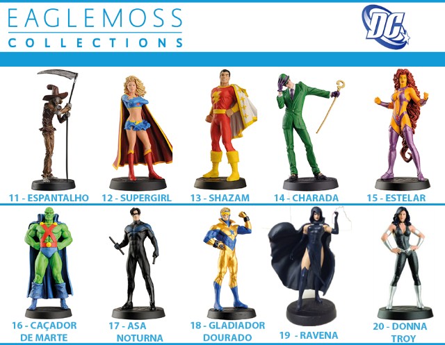 Eaglemoss DC Comics - Veja lista na descrição - A partir de 50 reais