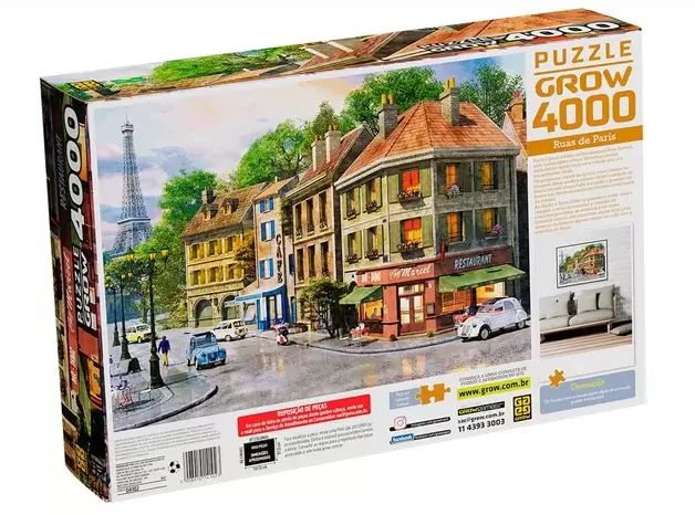 Puzzle 6000 peças Alpes Italianos - Loja Grow