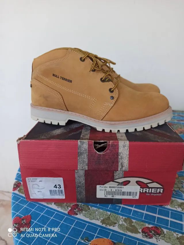 Bota Bull terrier ( Nova ) Classic Camel (original)