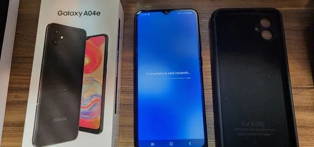 Smartphone Samsung Galaxy A04e Preto 64GB