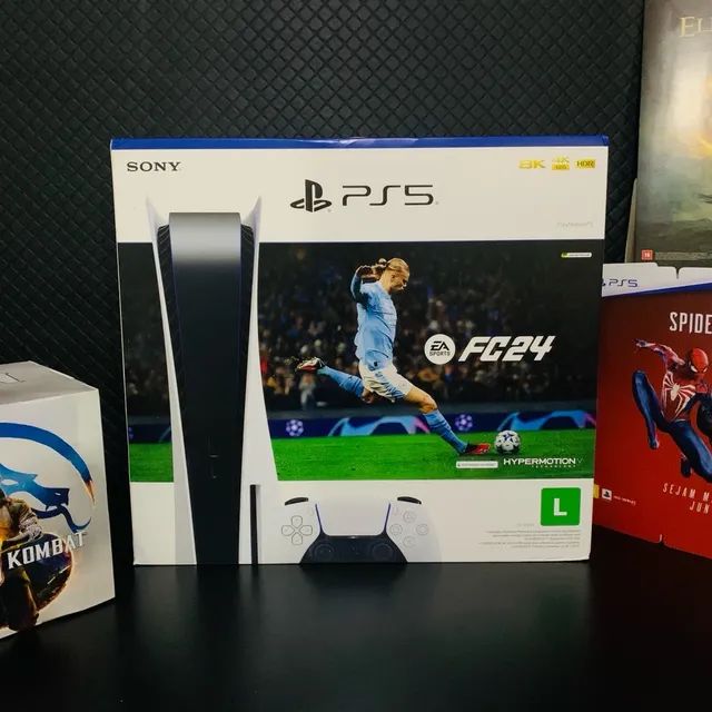 Playstation 5 825gb Disco + Bundle Ea Sports Fc 24 Midia Física