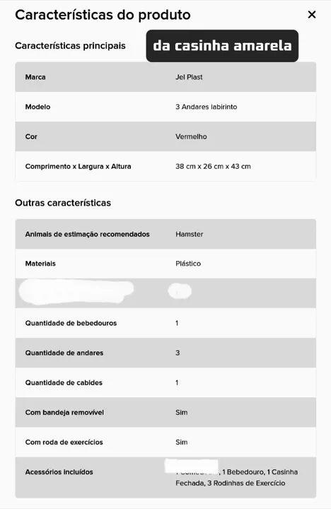 2 Gaiolas grande para Hasmter e Porquinho da Índia  - Foto 4