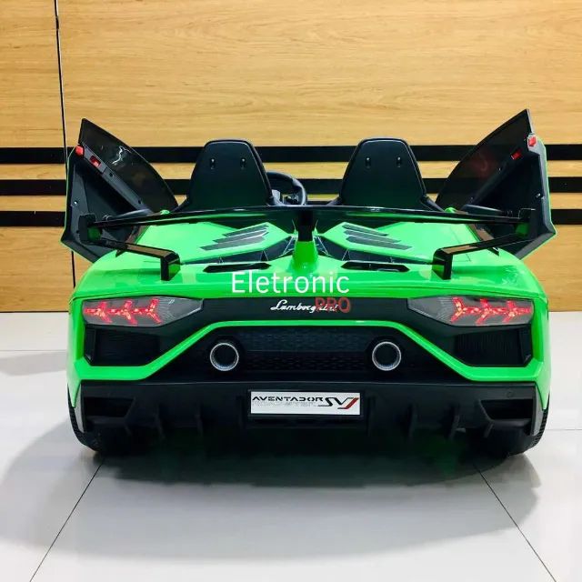 Carrinho Elétrico Lamborghini 24V com DVD Player - Foto 4