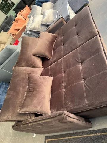 Sofá Roma Sem Caixa Com Pillow Top<br>1.60mt Variedades de cores - Foto 2