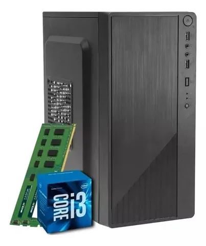 Computador Basico Simples Barato Core I3, 4gb, Ssd 120gb Nfe