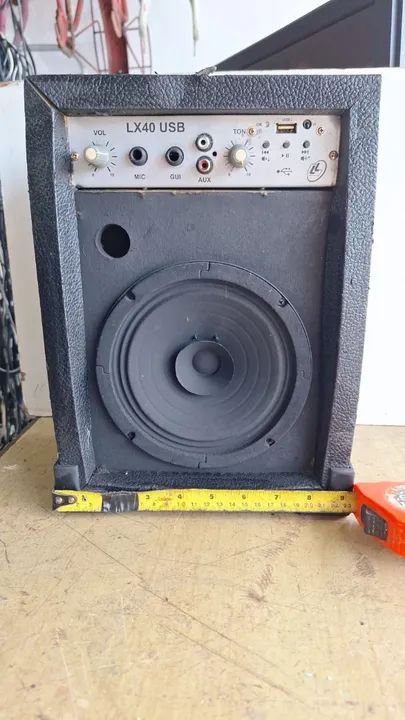 Amplificador LL 10Watts USB, RCA, Guitarra e mic Funcionando 110/220v 149,00 Pix - 2309 - Foto 6