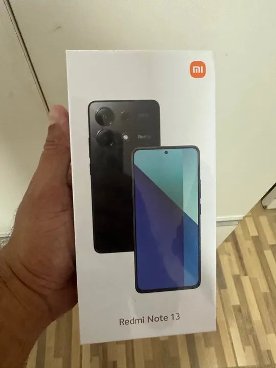 Xiaomi redmi note 13 lacrado - menor preço do Brasil 