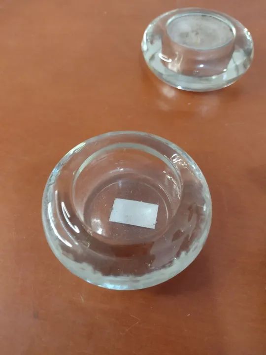 Castiçal em vidro  - Foto 4