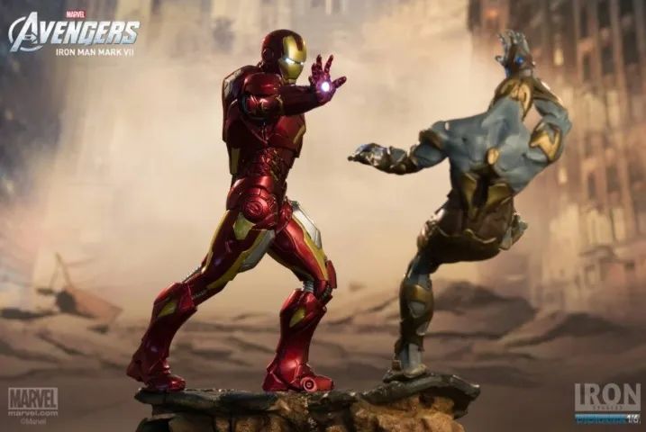 Iron Man - Homen de Ferro - Iron Studios - 1/6 - Estátua - Diorama - Vingadores - Marvel - Foto 4
