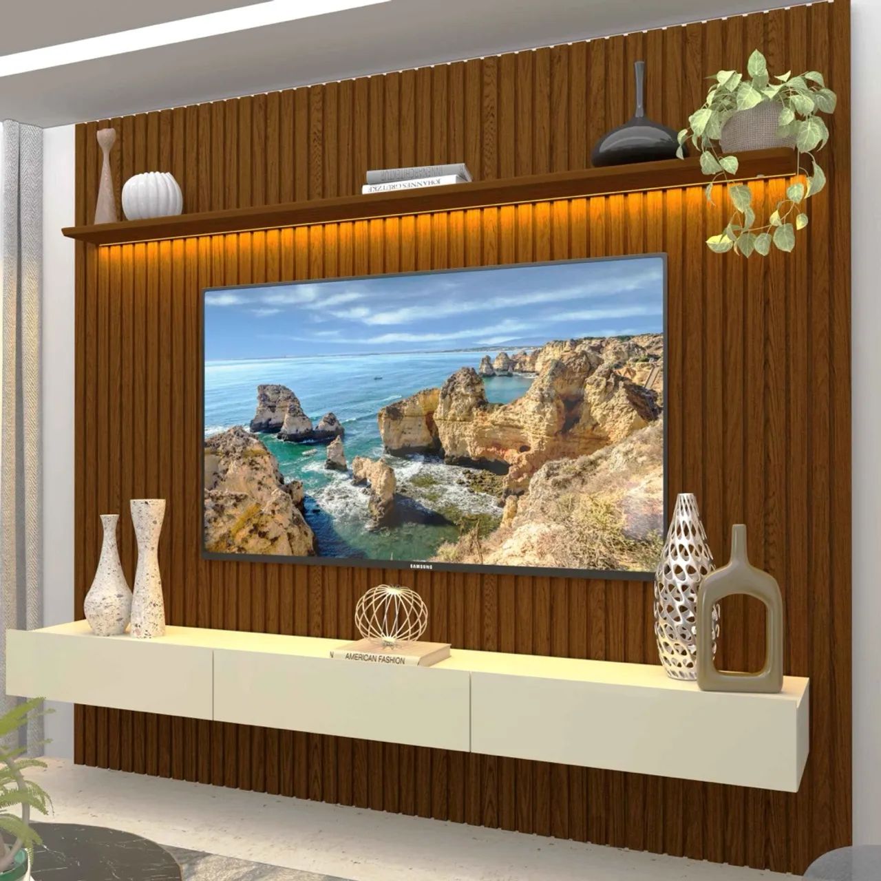 Home Nobre Ripado 230 com LED s443 - Foto 2