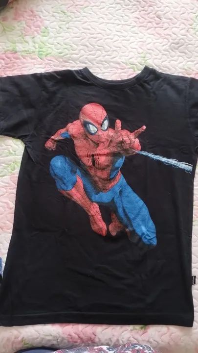 Combo de 5 camisetas de Super-Heróis  - Foto 3