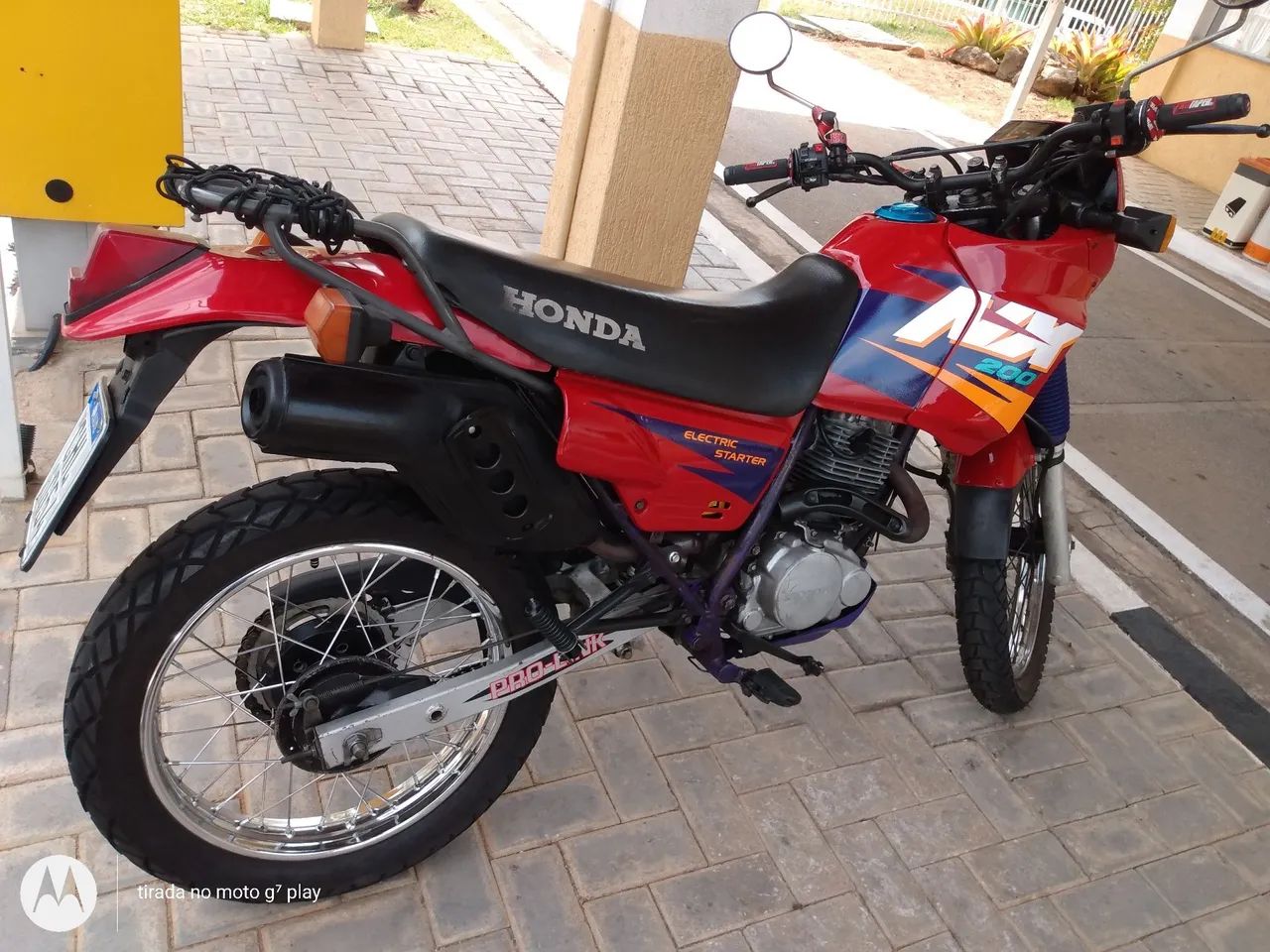 Honda NXR 200 Bros - Moto em ótimo estado - Foto 4