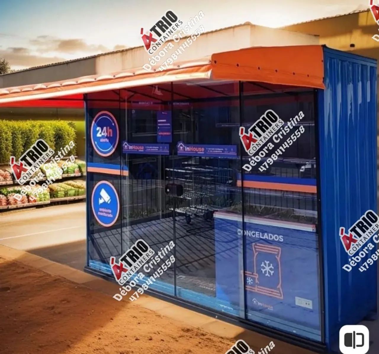 Container acoplavel mercadinho - Foto 5