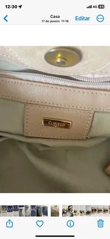 Bolsa Corello couro legítimo  - Foto 5