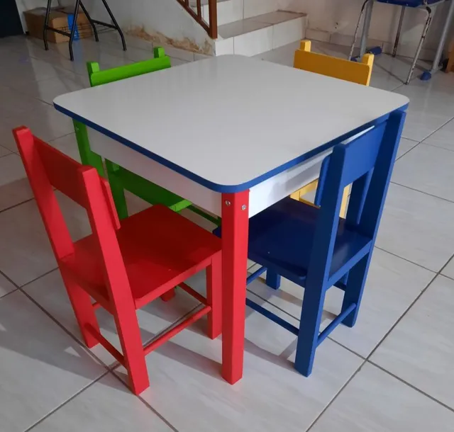 ➡️ Mesa Escolar infantil . Mobiliario para Aulas