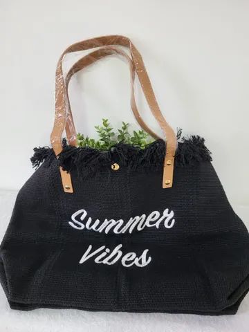 Bolsa de lona feminina - Grande