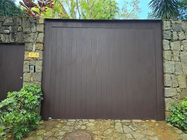 Portão de alumínio em Aço Corten. - Foto 3