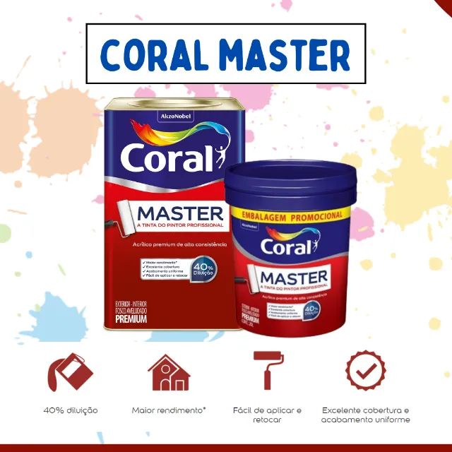 Tinta Coral Master
