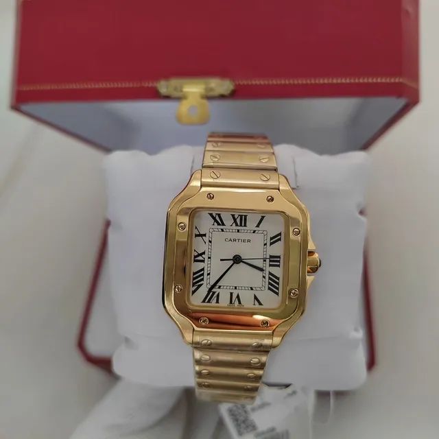 Relogio Cartier Feminino Santos 36mm Acess rios Vila Ol mpia