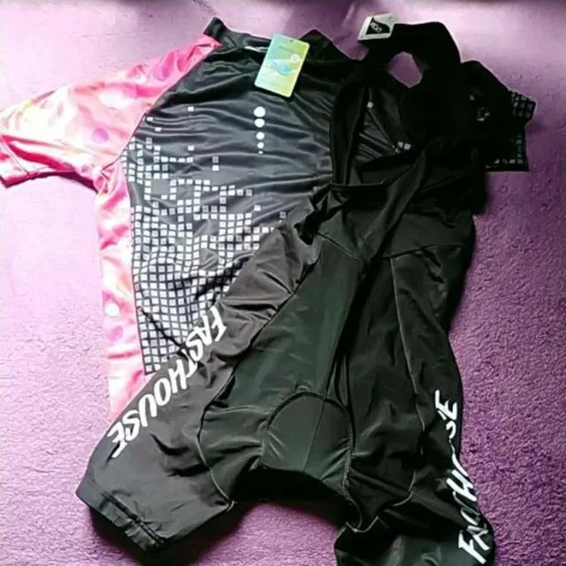 Conjunto de roupa de ciclista