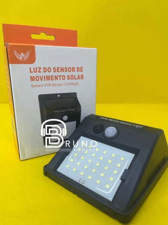 Luminária Solar de Parede 