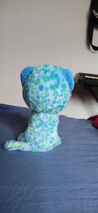 Beanie Boo (Zoiudo) Leopardo Azul - Foto 3