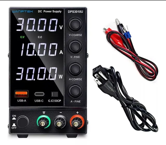 Fonte Bancada Wanptek 30V 10A DPS3010U