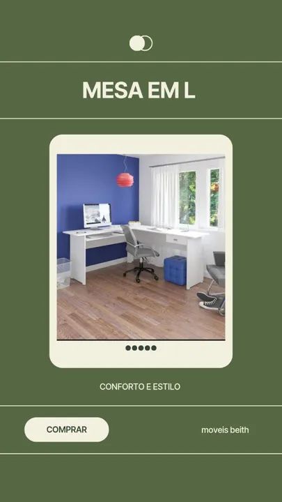 Promoção Mesa em L - 28/11 