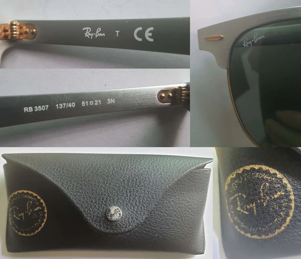 Óculos de Sol RayBan Clubmaster - Foto 4
