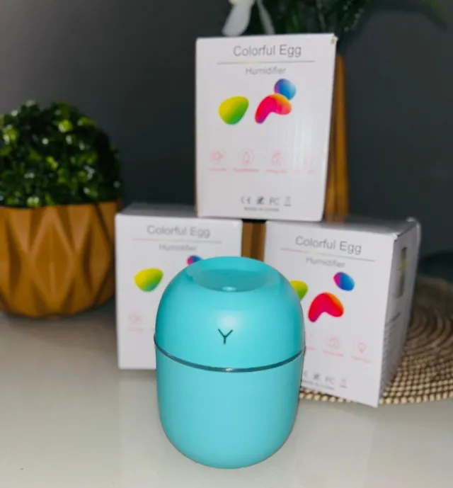 Umidificador de Ar Portátil Verde