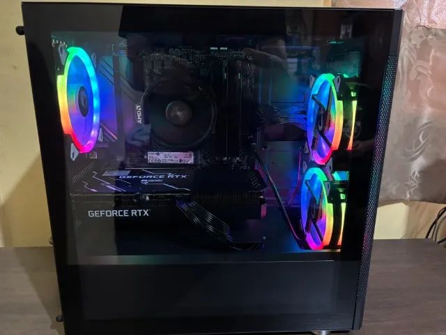 PC Gamer Ryzen 5 5600 + RTX 3060 12gb Galax, 16GB RAM, SSD 1TB - Foto 2