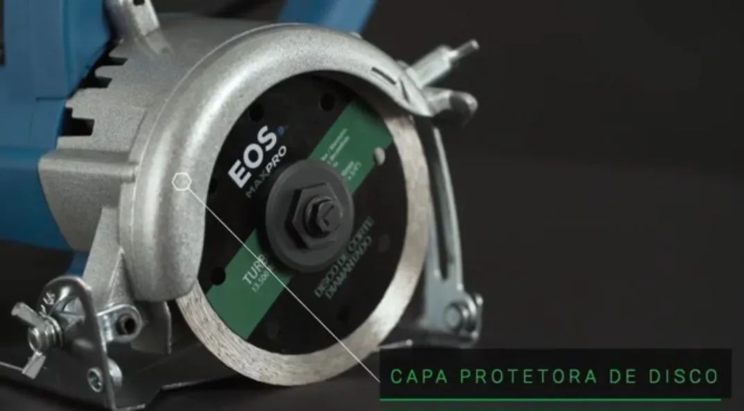 Serra marmore 1500w Profissional C/ Disco Diamantado e kit refrigeração  - Foto 3