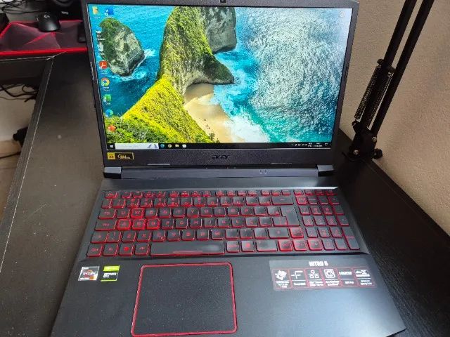 Acer Nitro 5 Ryzen 7 4800H 32GB RAM GTX 1650 4GB HD 1TB + SSD 1.2TB - Foto 5