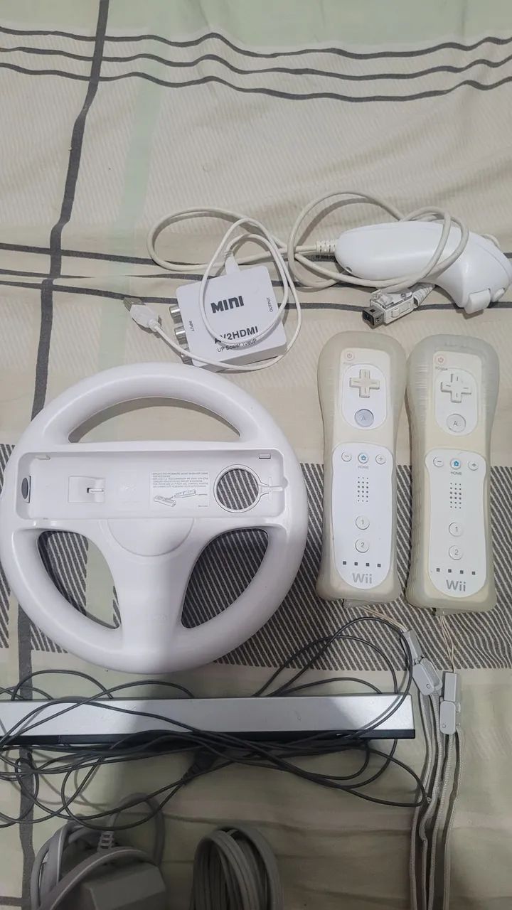 Console Nintendo Wii Branco - Foto 4