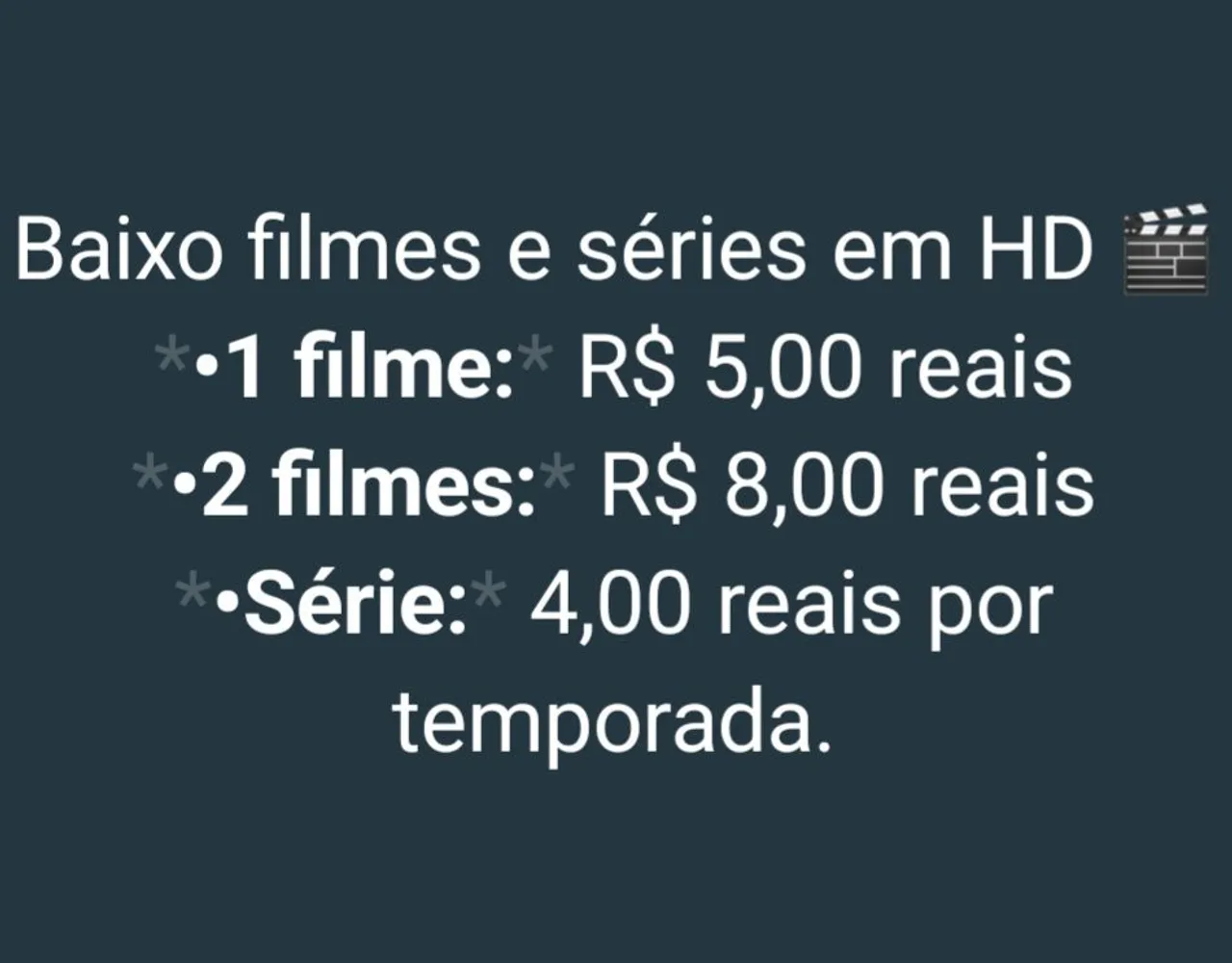 Filmes e Séries em HD - Preços Incríveis!