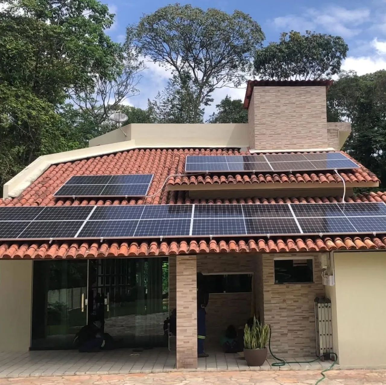 Placa solar e Inversor com Instalação  - Foto 3