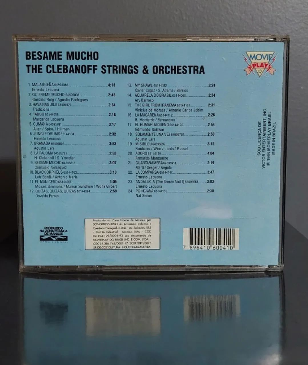 The Clebanoff Strings & Orchestra - Besame Mucho (CD) - Foto 3