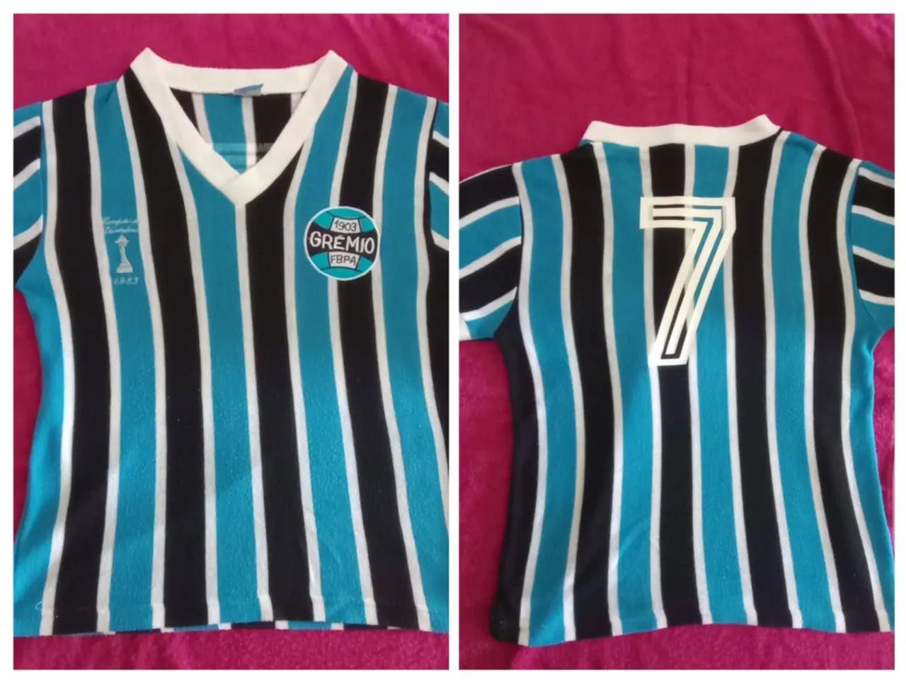 2 camisetas do grêmio tam M e P