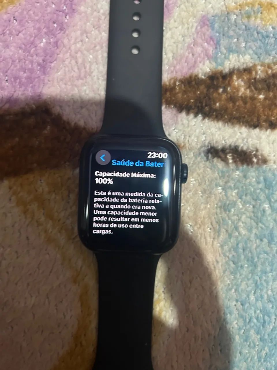 Apple Watch 2 Geração 44mm black fryday - Foto 2